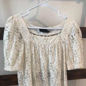 Express lace top